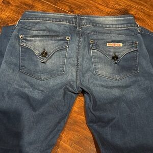 Hudson Jeans Dark Blue Denim with Buttoned Pockets